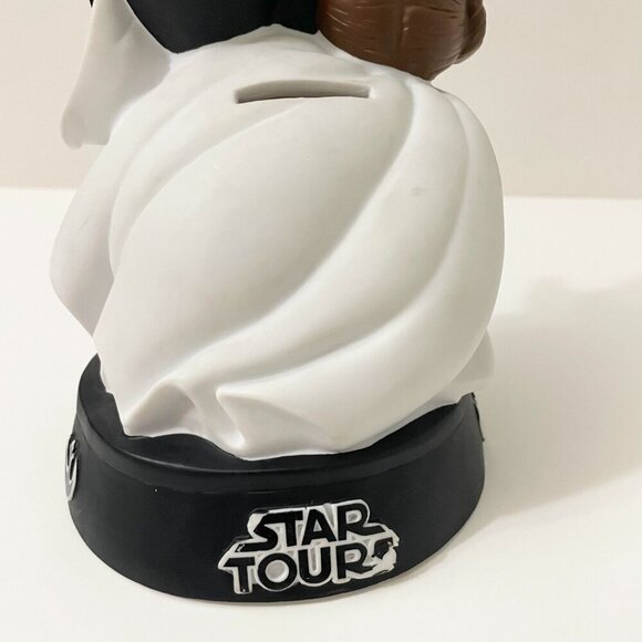 2009 Star Wars Disney Mickey & Minnie Mouse Star Tours Coin Piggy Bank Figurine - Picture 10 of 16